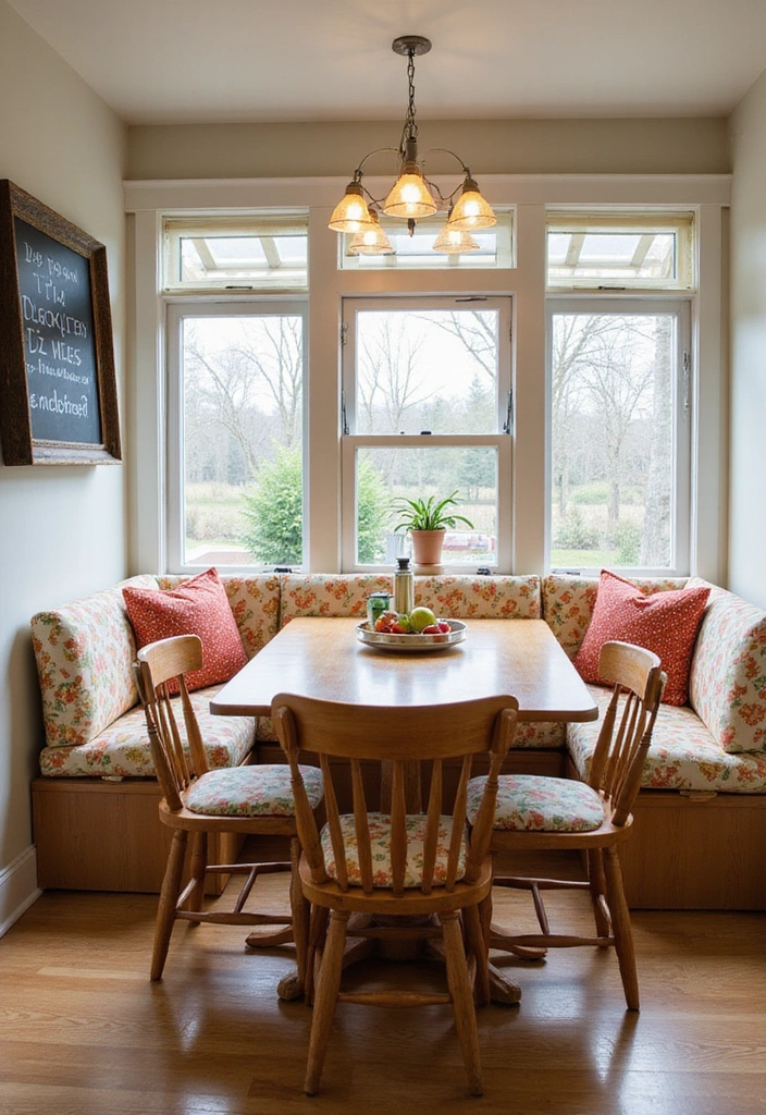 19 Cozy Breakfast Nook Designs That Will Make You Feel Right at Home (You’ll Love #11!) - 15. Family-Friendly Nook