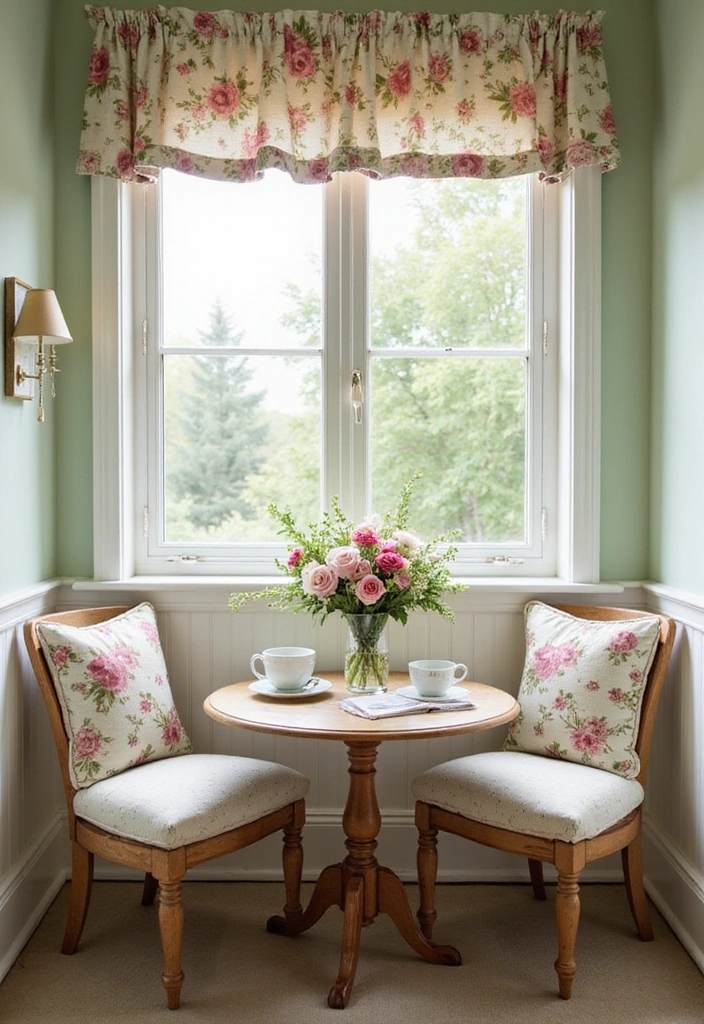 19 Cozy Breakfast Nook Designs That Will Make You Feel Right at Home (You’ll Love #11!) - 8. Cozy Cottage Vibe