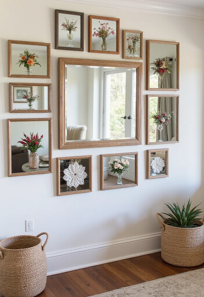 Seasonal Mirror Decor