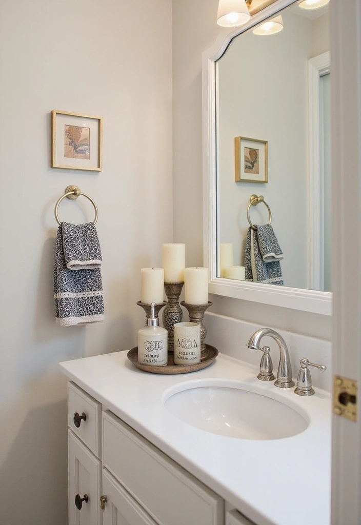 How to Make Your Small Guest Bathroom Trendy and Elegant - 10. Choose Elegant Accessories