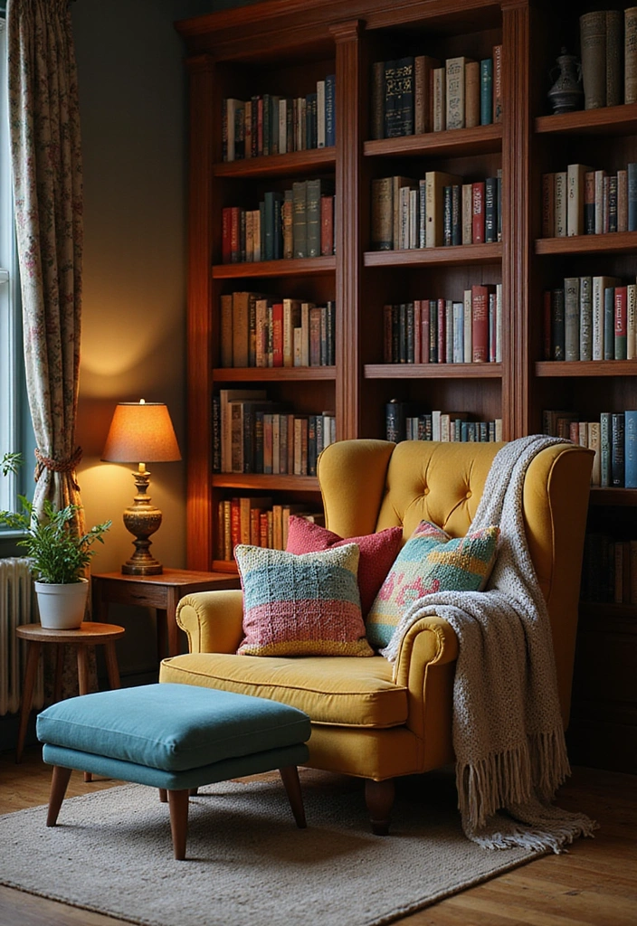 Choose Comfortable Seating for Cozy Corner