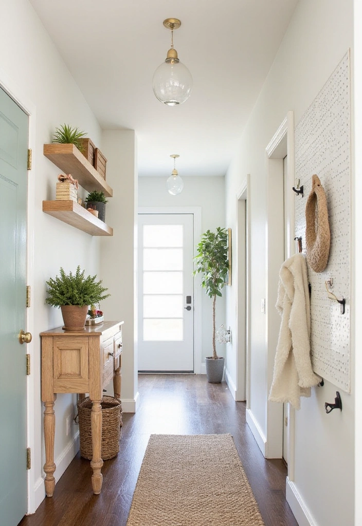 Narrow Hallway Storage Ideas