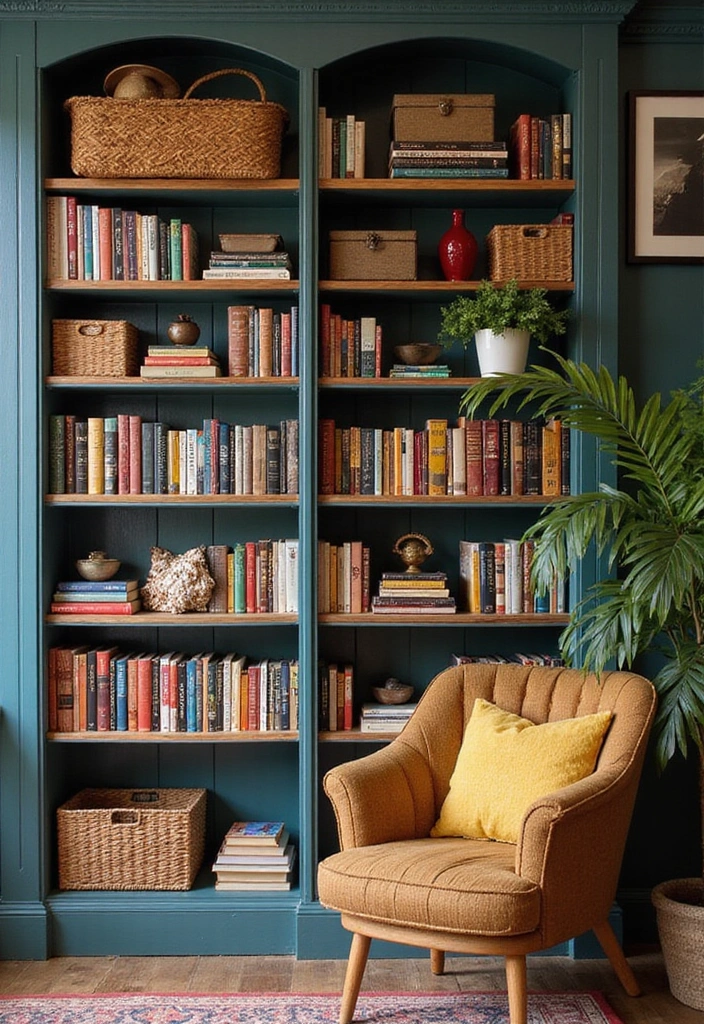 Bookshelves and Storage