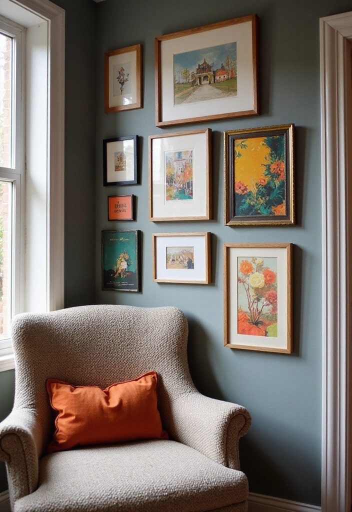 Must-Have Accessories for an Inviting and Cozy Reading Nook - 14. Wall Art