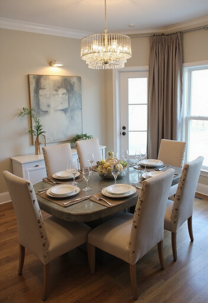 19 Cozy Breakfast Nook Designs That Will Make You Feel Right at Home (You’ll Love #11!) - 9. Elegant Dining Nook