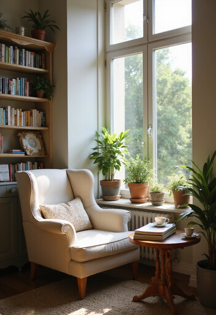 How to Create a Small Reading Nook Cozy Corner