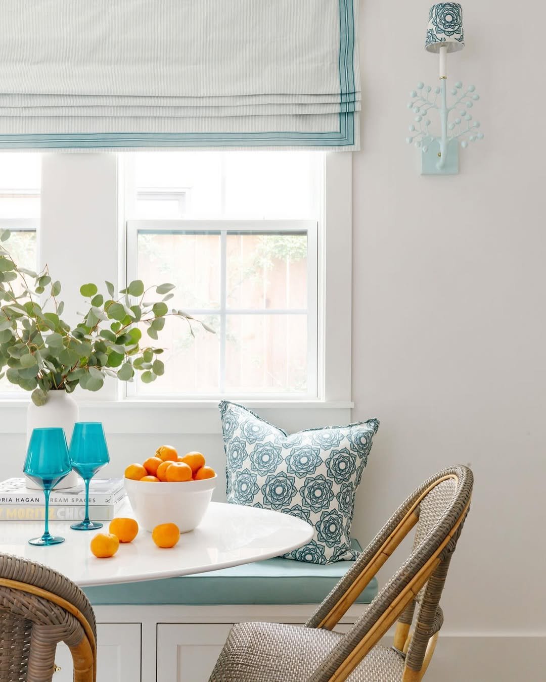Bright and Breezy Corner Breakfast Nook
