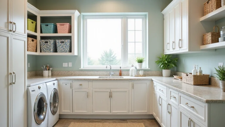 Budget-Friendly Laundry Room Cabinet Ideas: Style Without Breaking the Bank!
