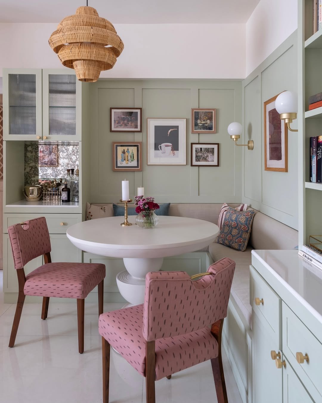 Color Palette for Cozy Breakfast Nook