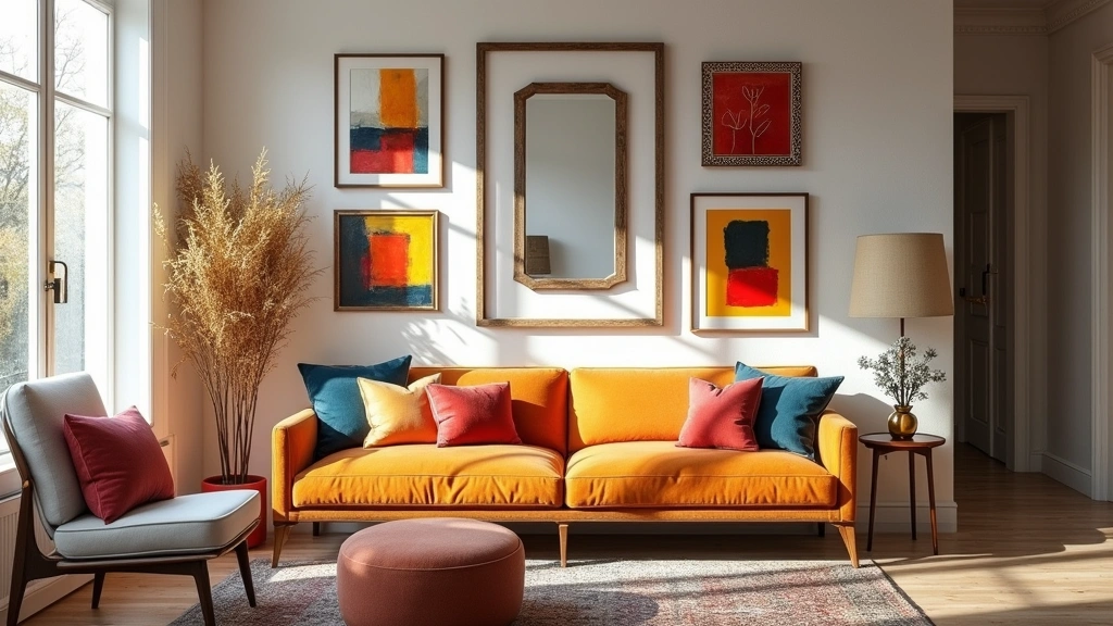 Modern Colorful Gallery Wall Ideas That Will Transform Your Space