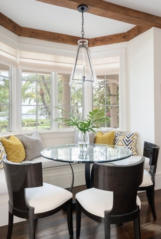 Natural Light Corner Breakfast Nook
