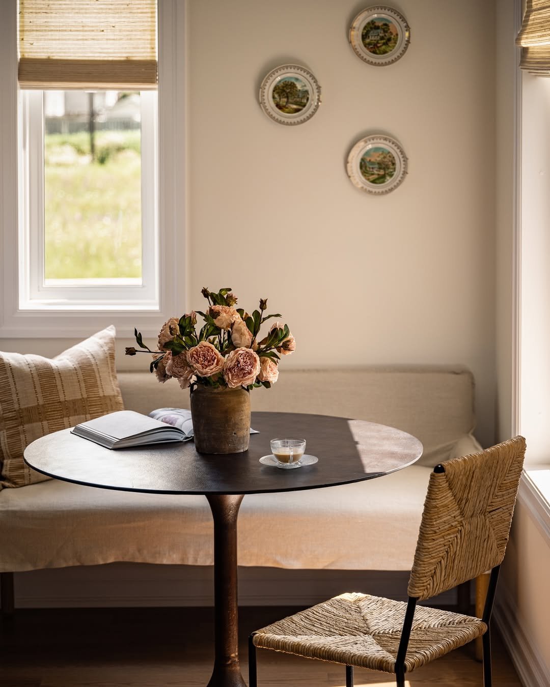 Personal Gallery Wall for Cozy Breakfast Nook