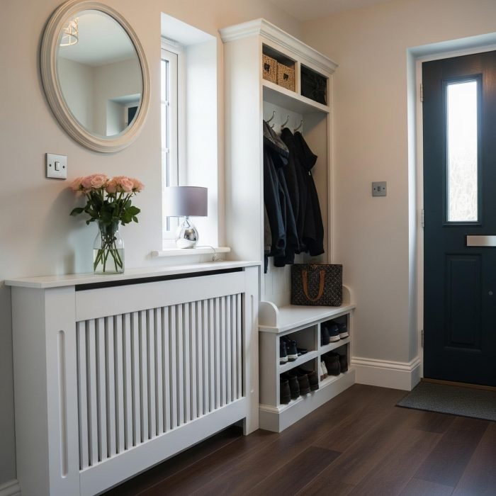 Small Narrow Hallway with Keep It Clutter-Free