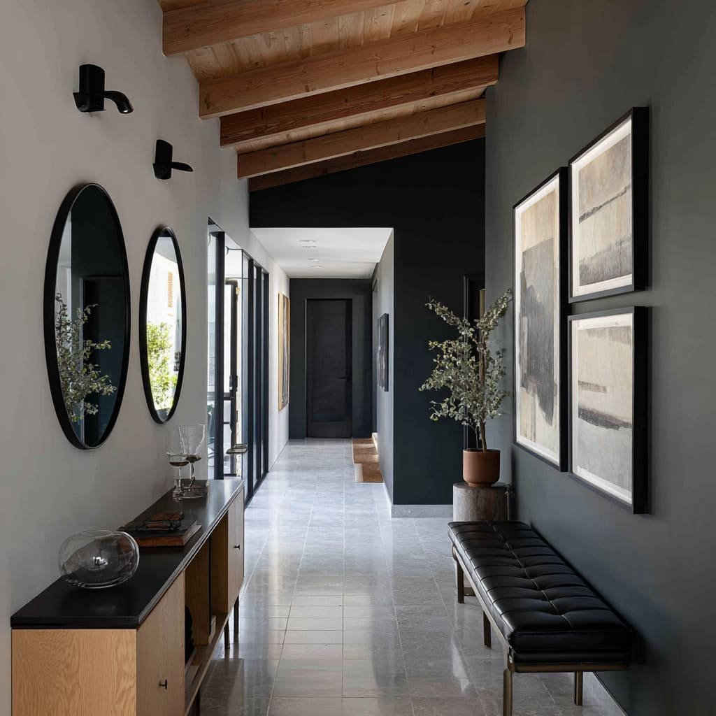 Small Narrow Hallway with Reflect Your Style