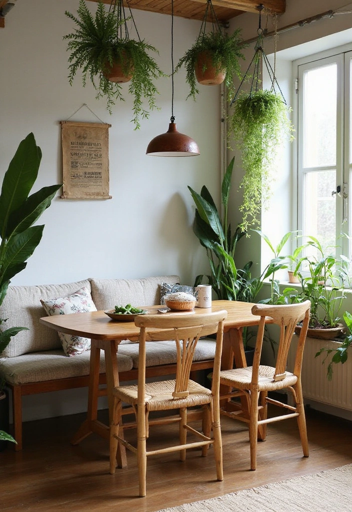 Eco-Friendly Nook with Sustainable Materials