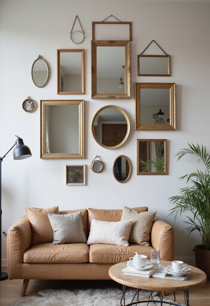 DIY Mirror Gallery Wall Ideas