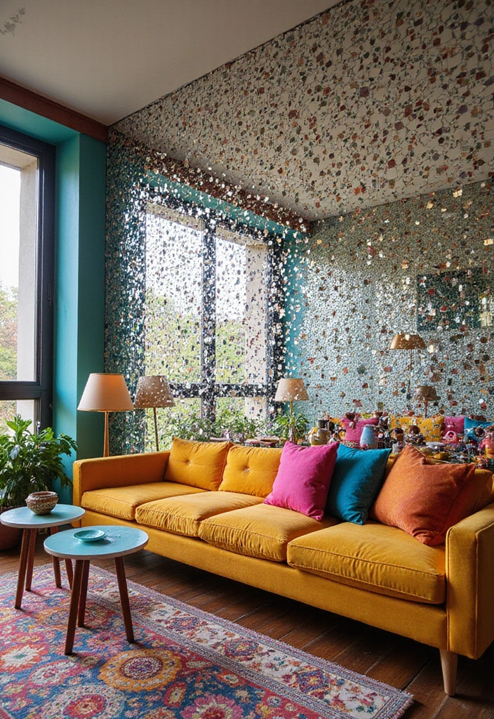 Mirror Mosaic for a Unique Look
