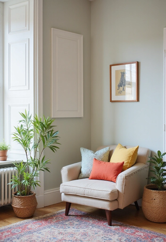Step By Step: How to Create a Small Reading Nook Cozy Corner That Invites Relaxation - 8. Use Color Wisely