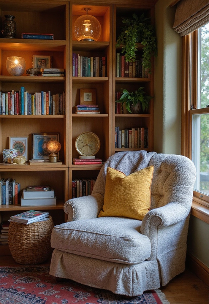 Accessories for an Inviting and Cozy Reading Nook