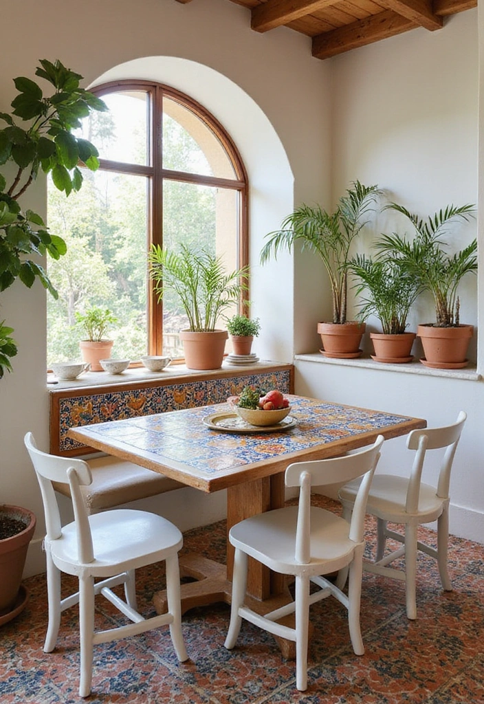 Mediterranean Inspirations with Bright Tiles