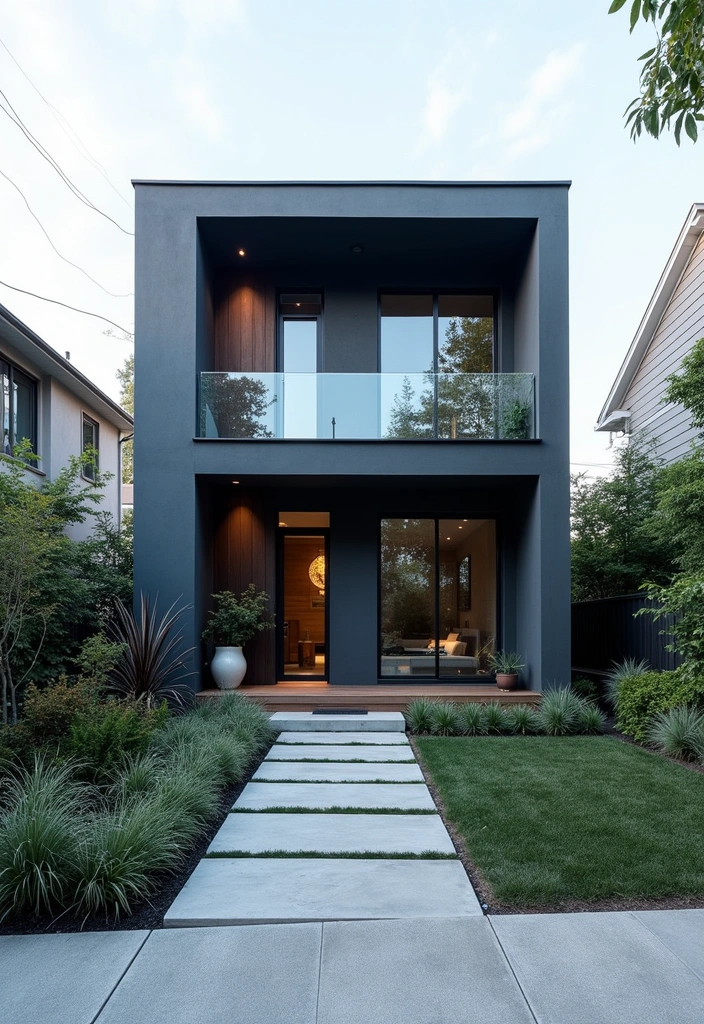 Blue Steel Gray: Edgy and Contemporary