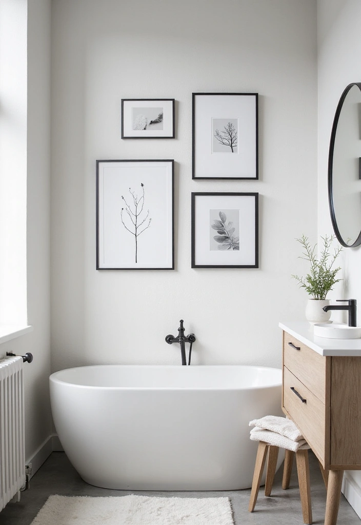 Opt for Simple Artwork