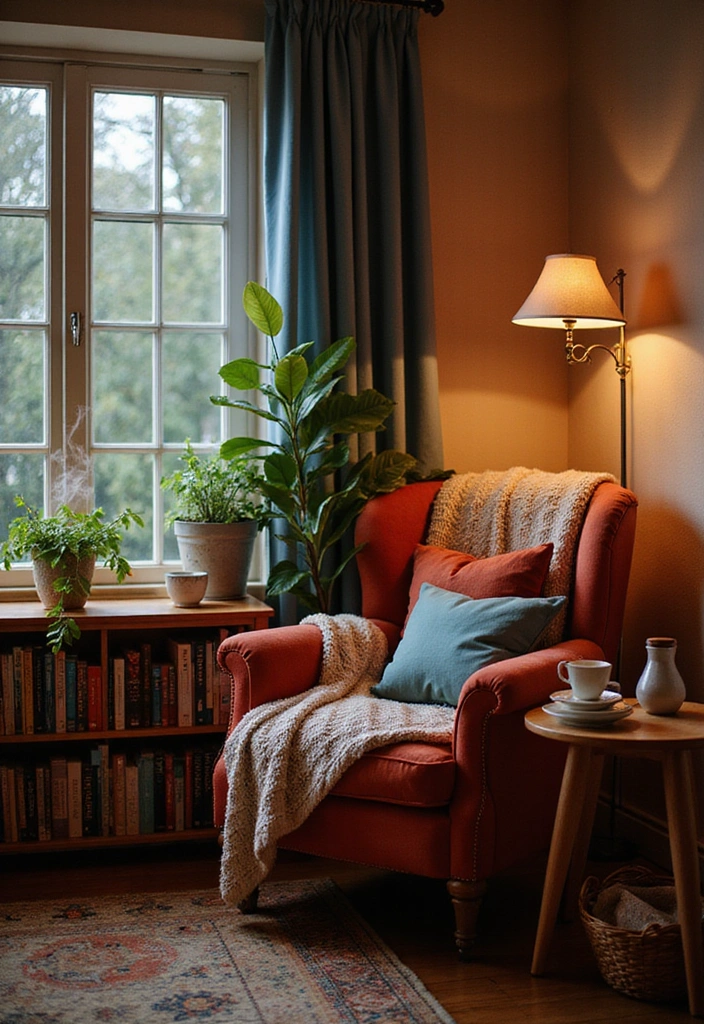 Cozy Nooks for Boho Mid Century Modern Living Room Inspirations