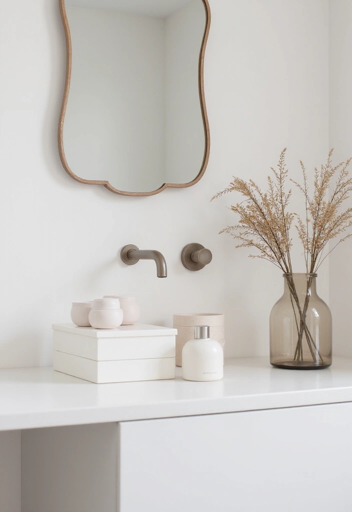 Choose Minimalist Decor for Nordic Bathroom