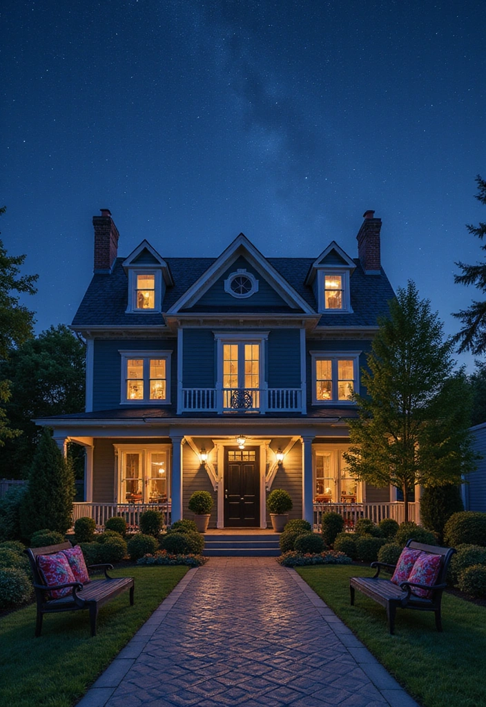 Midnight Blue Gray: Bold and Mysterious