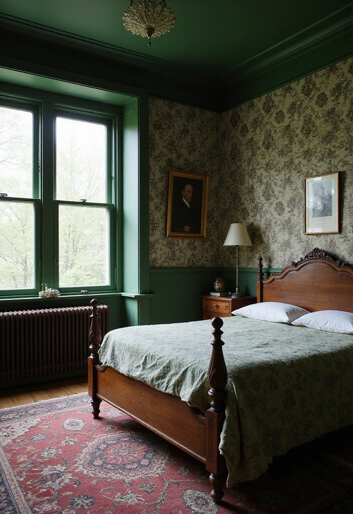 Embrace Deep Green Walls