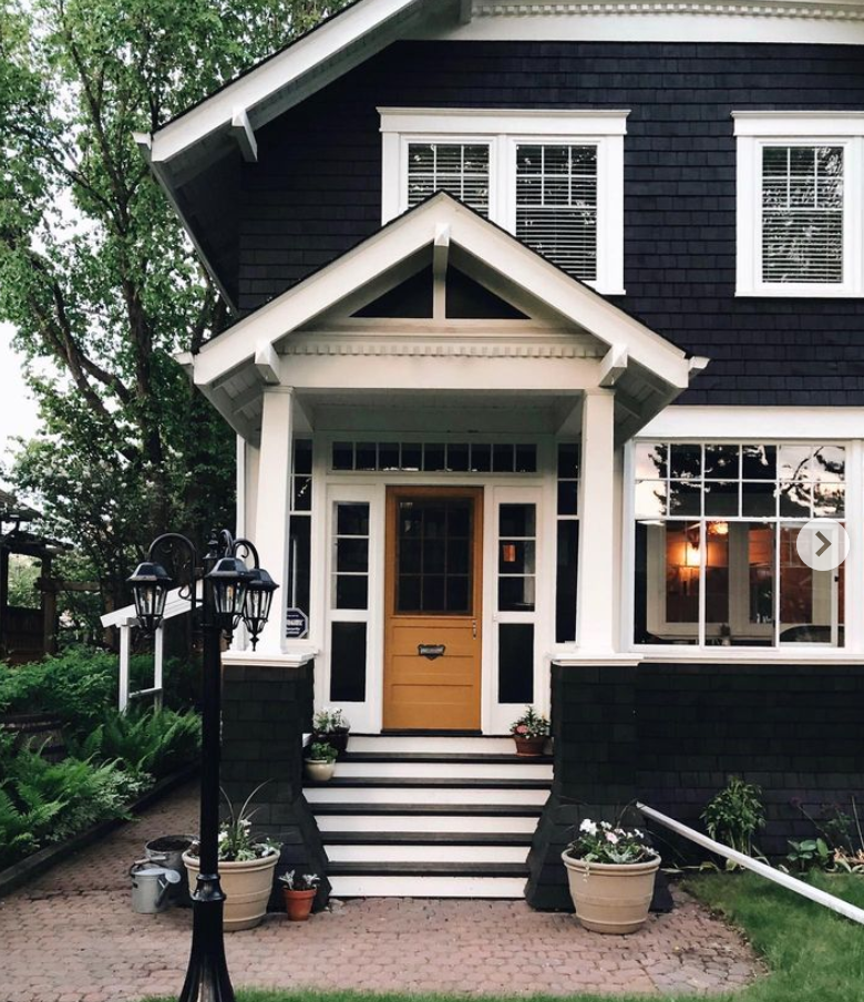 Black Siding Dark Modern Farmhouse Exteriors