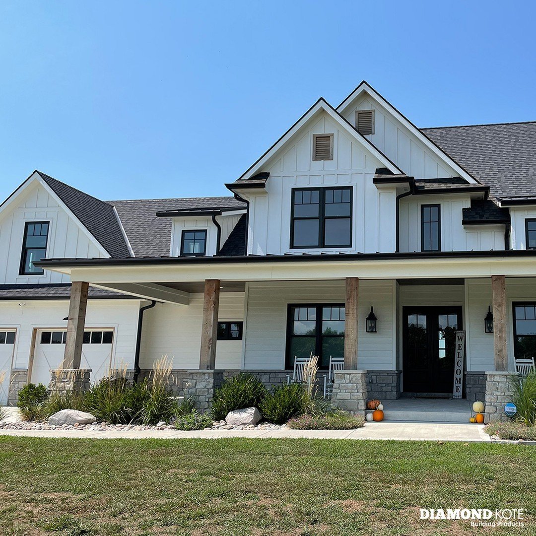 Black and White Modern Farmhouse Exteriors