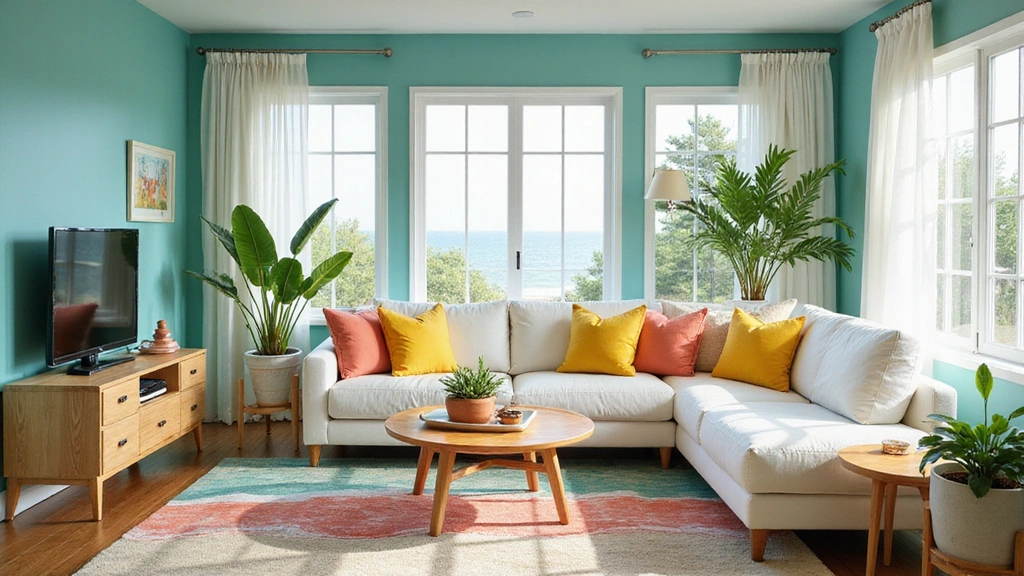 Colorful Beach House Decor