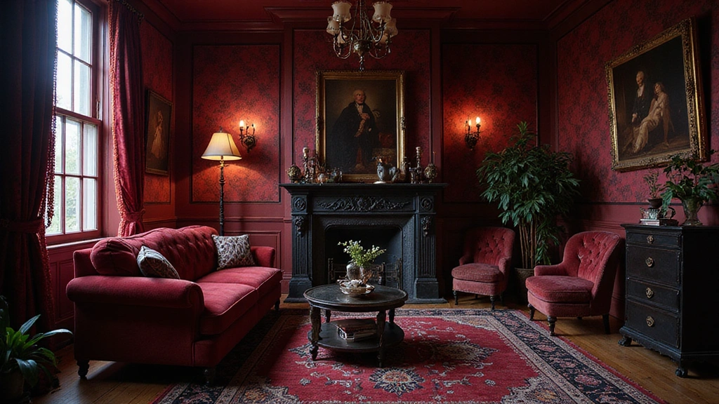 Goth Living Room Ideas