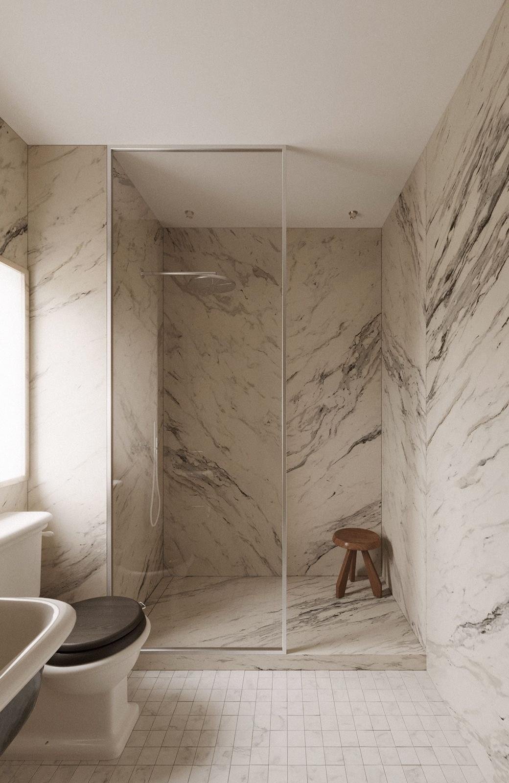 Minimalist Scandinavian Bathroom