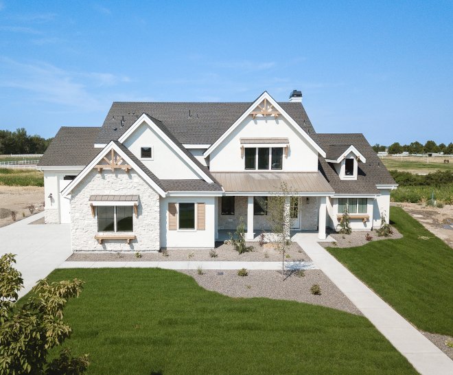 Modern Farmhouse Blanched Almond Colors