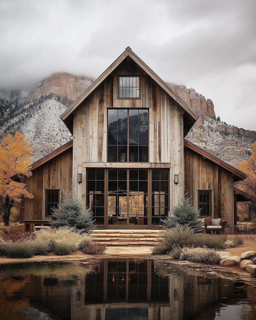 Modern Farmhouse Exterior Antique Copper Color