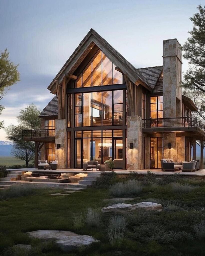 Modern Farmhouse Exterior Soft Clay Colors