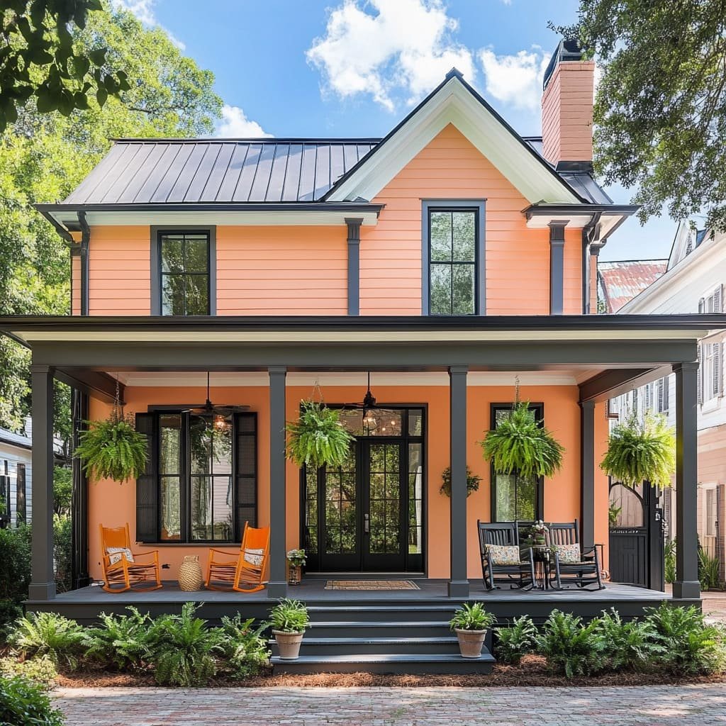 Modern Farmhouse Muted Terracotta Rose Colors