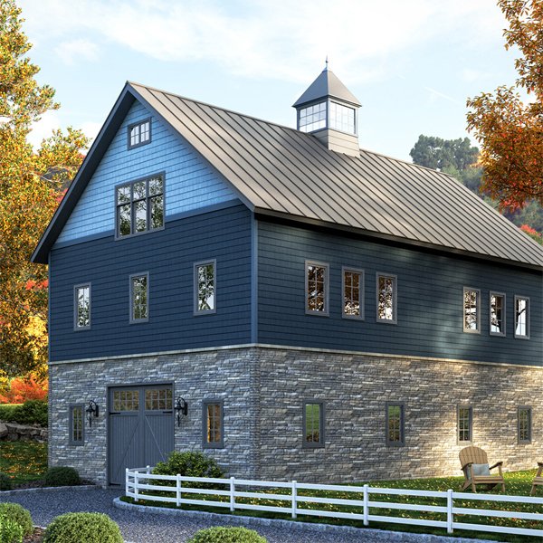 Modern Farmhouse Steel Blue-Gray