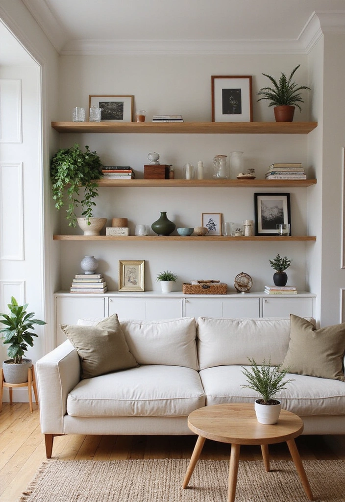 Open Shelving for Display