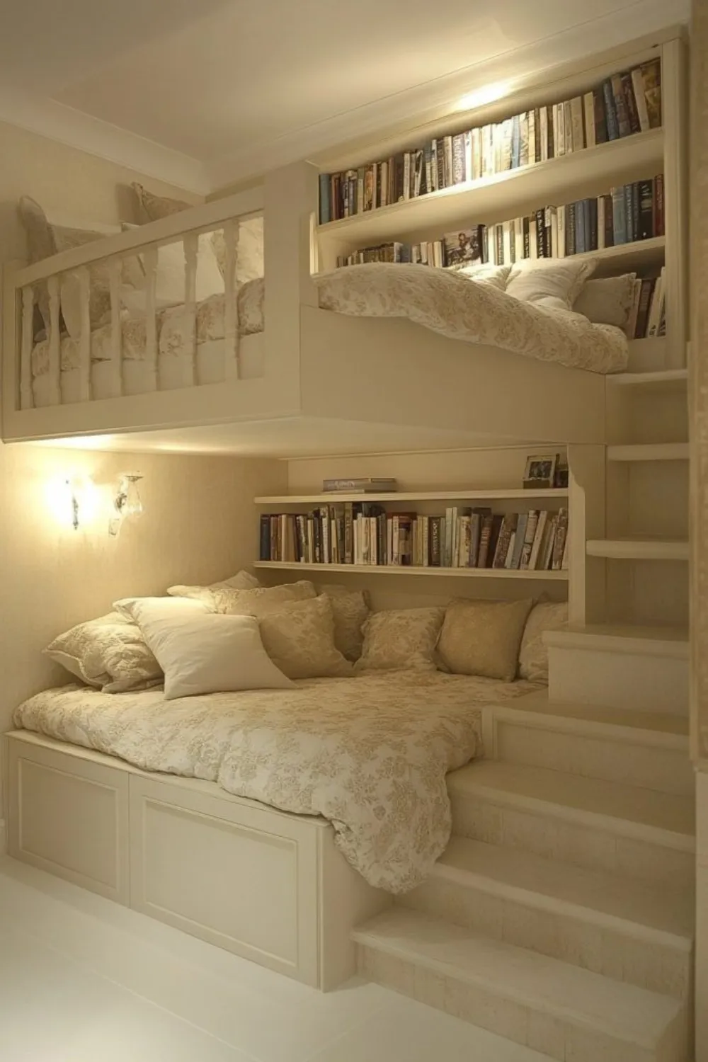 Reading Nook Dreams Creative Twin Loft Bed Ideas