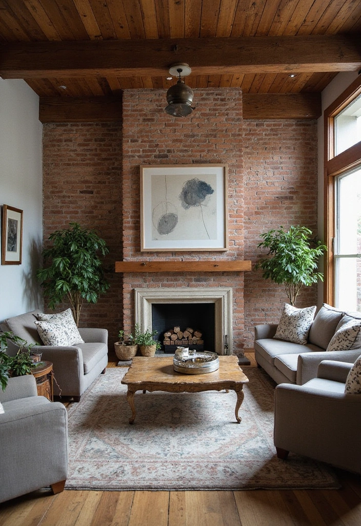 Rustic French Living Room Designs
