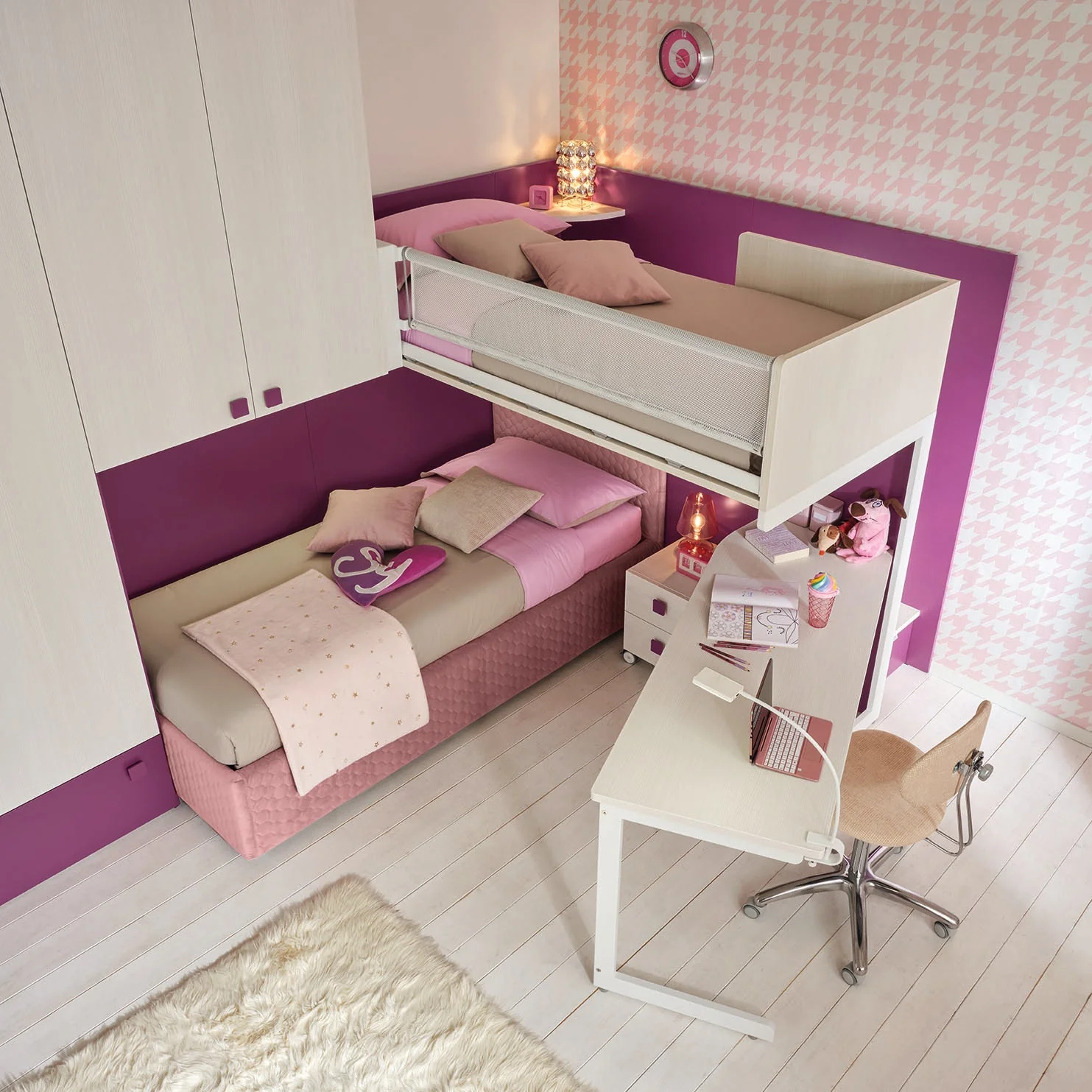 Under-Bed Storage Solutions for Twin Loft Bed