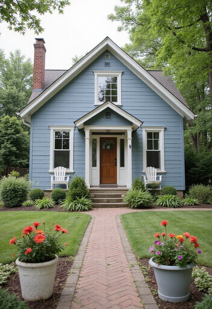 Frosted Blue Gray: Soft and Inviting