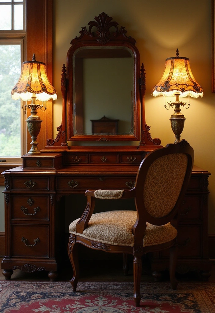 The Elegant Dressing Table