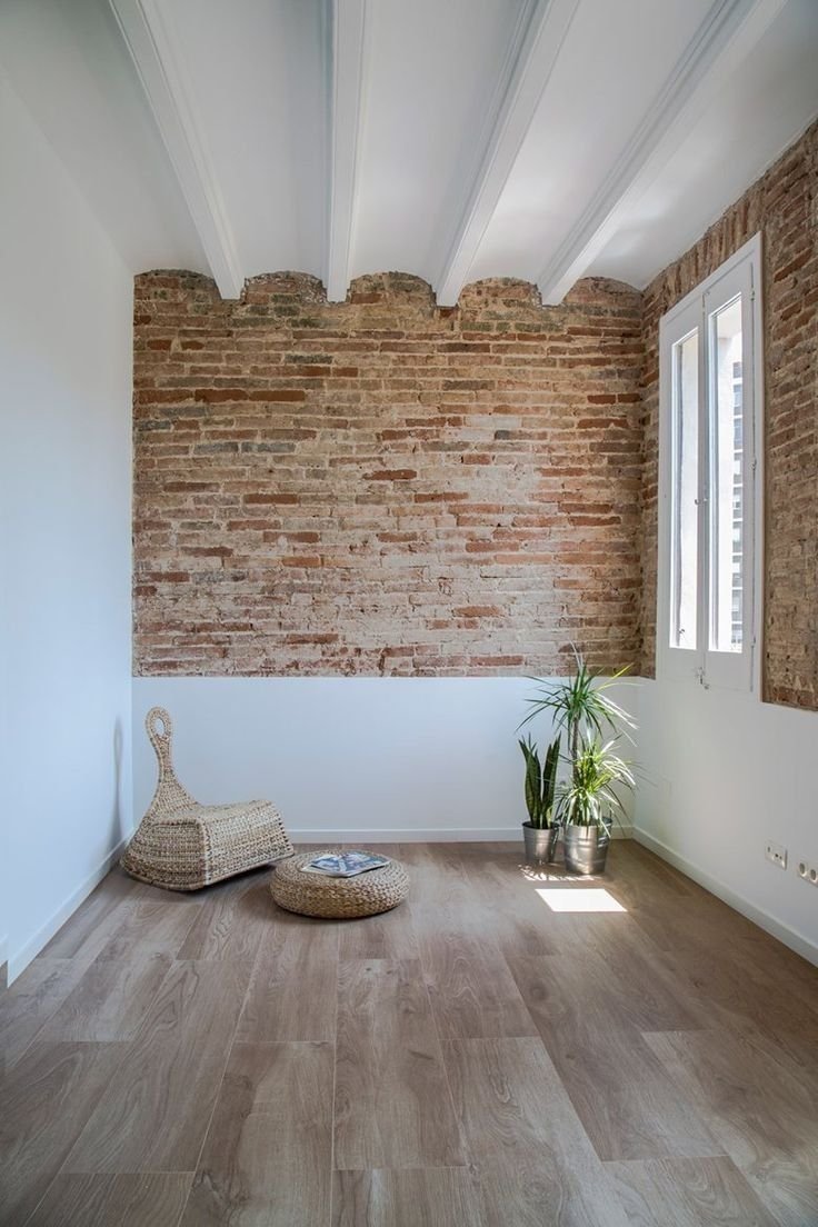 brick and wainscoting by painting