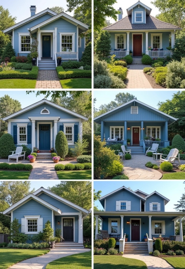 Stunning Blue Gray Exterior House Colors That'll Make Your Neighbors Jealous