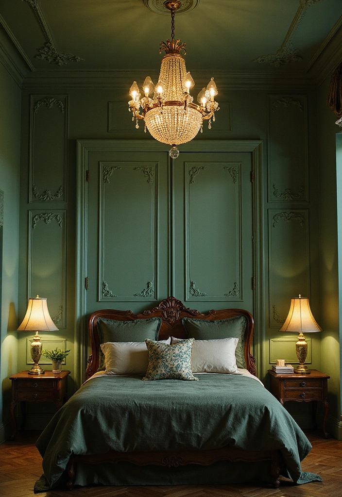 Opt for Antique Green Lighting Fixtures