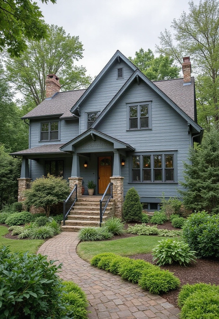 Pebble Blue Gray: Earthy and Grounded